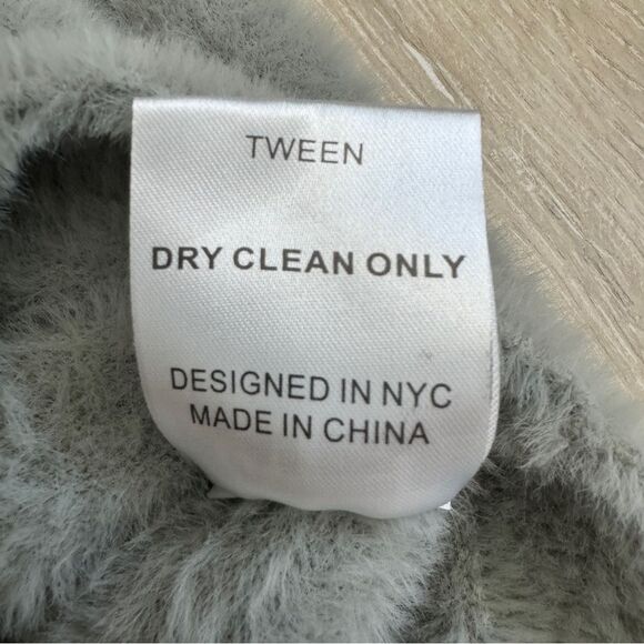 Katie J NYC Junior Mara Cardigan Grey Size L - Picture 7 of 8